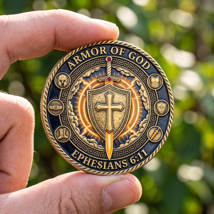 Full Armor Of God Commemorative Coin GFTOMA12767