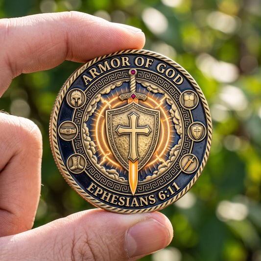 Full Armor Of God Commemorative Coin GFTOMA12767