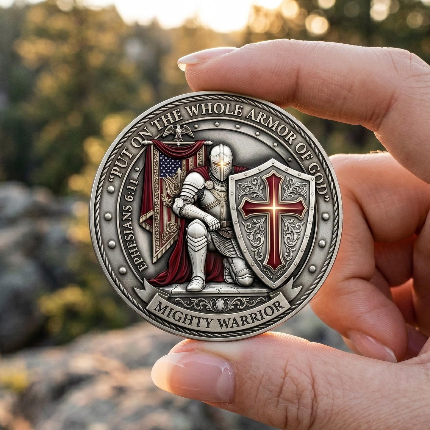Full Armor Of God Commemorative Coin GFTOMA12768