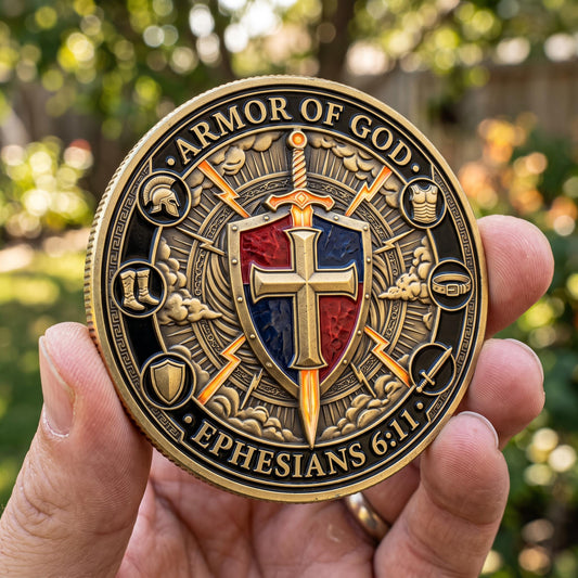 Full Armor Of God Commemorative Coin GFTOMA12770