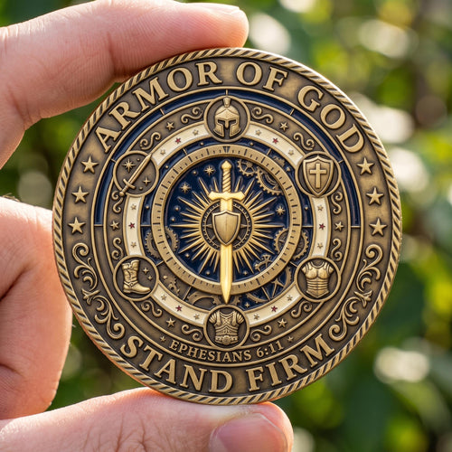 Full Armor Of God Commemorative Coin GFTOMA12772
