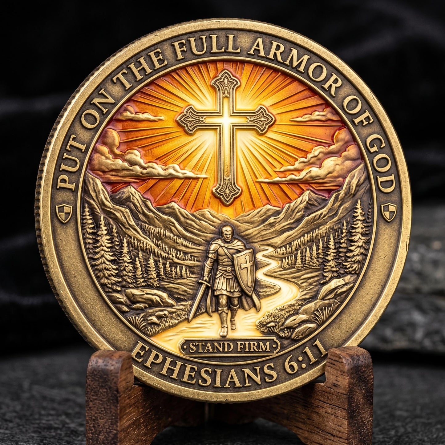 Full Armor Of God Commemorative Coin GFTOMA12808