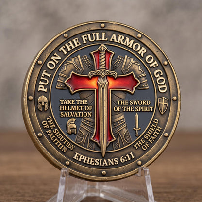 Full Armor Of God Commemorative Coin GFTOMA12809