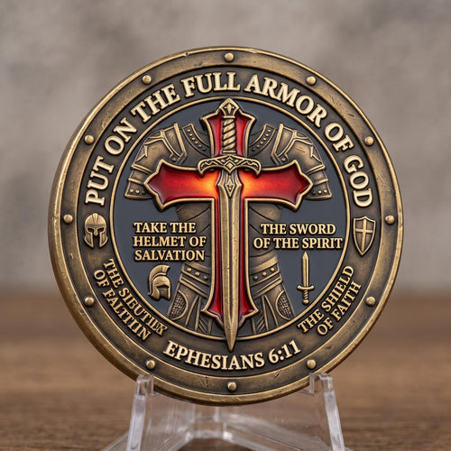 Full Armor Of God Commemorative Coin GFTOMA12809