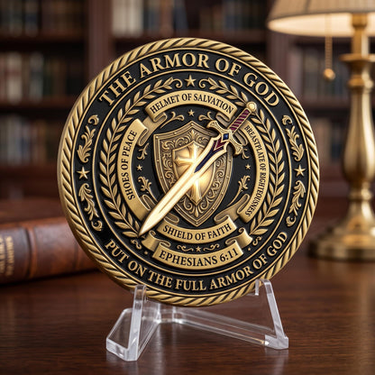 Full Armor Of God Commemorative Coin GFTOMA12811