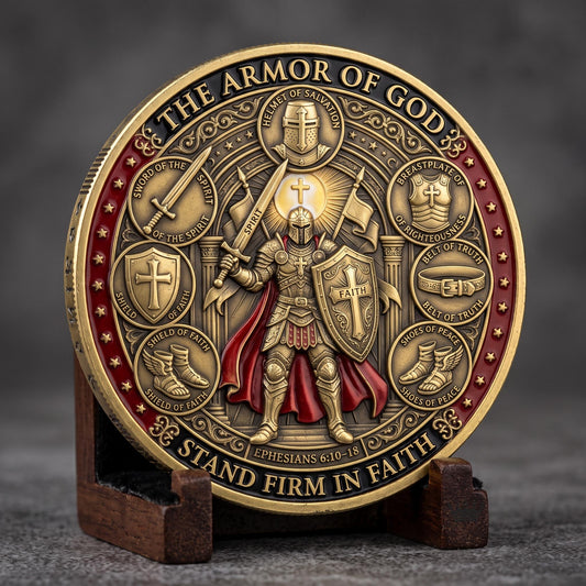 Full Armor Of God Commemorative Coin GFTOMA12873