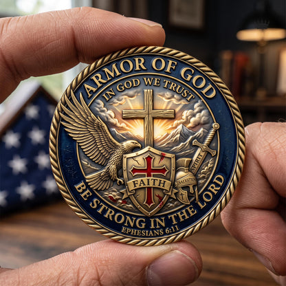 Full Armor Of God Commemorative Coin GFTOMA12874