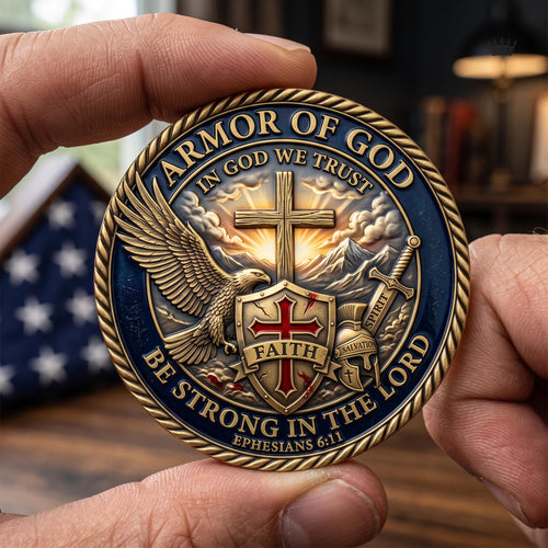 Full Armor Of God Commemorative Coin GFTOMA12874