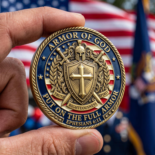 Full Armor Of God Commemorative Coin GFTOMA12875