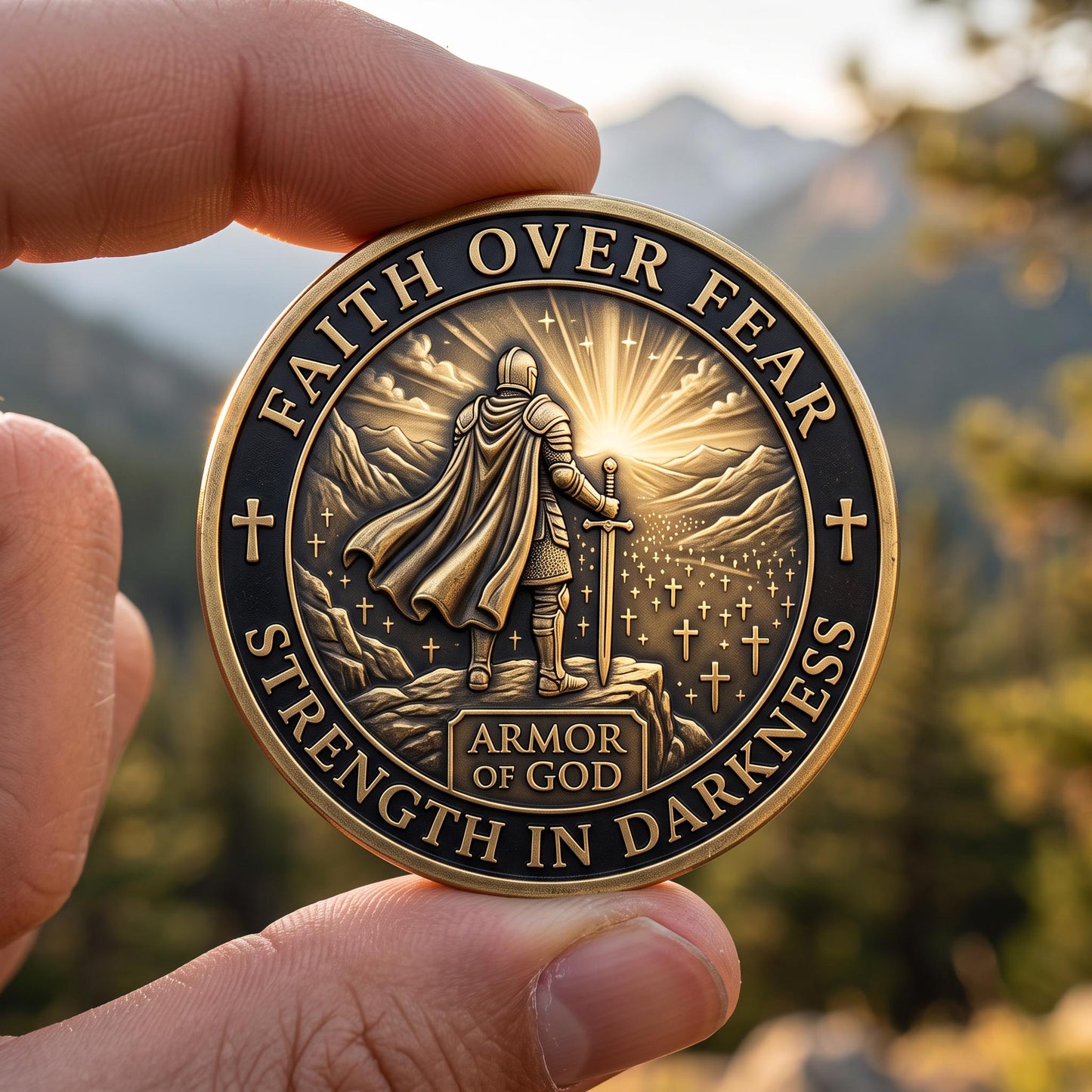 Full Armor Of God Commemorative Coin GFTOMA12878
