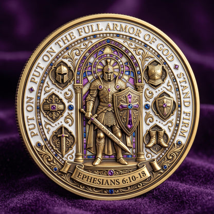 Full Armor Of God Commemorative Coin GFTOMA12988