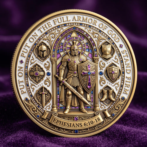 Full Armor Of God Commemorative Coin GFTOMA12988