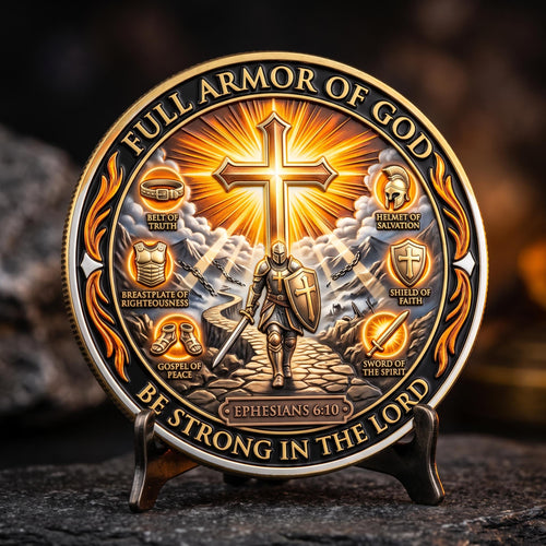Full Armor Of God Commemorative Coin GFTOMA12989