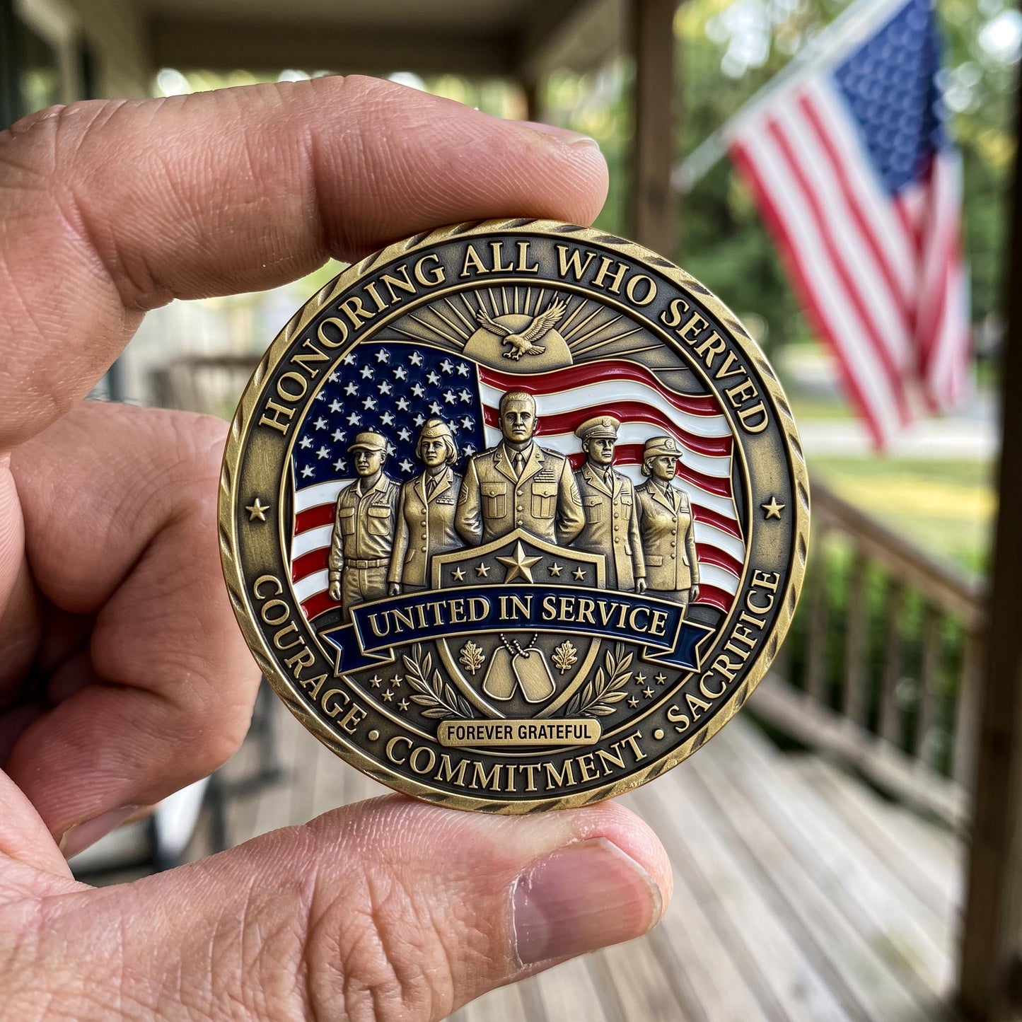 Veteran Legacy Commemorative Coin GFTOMA13060