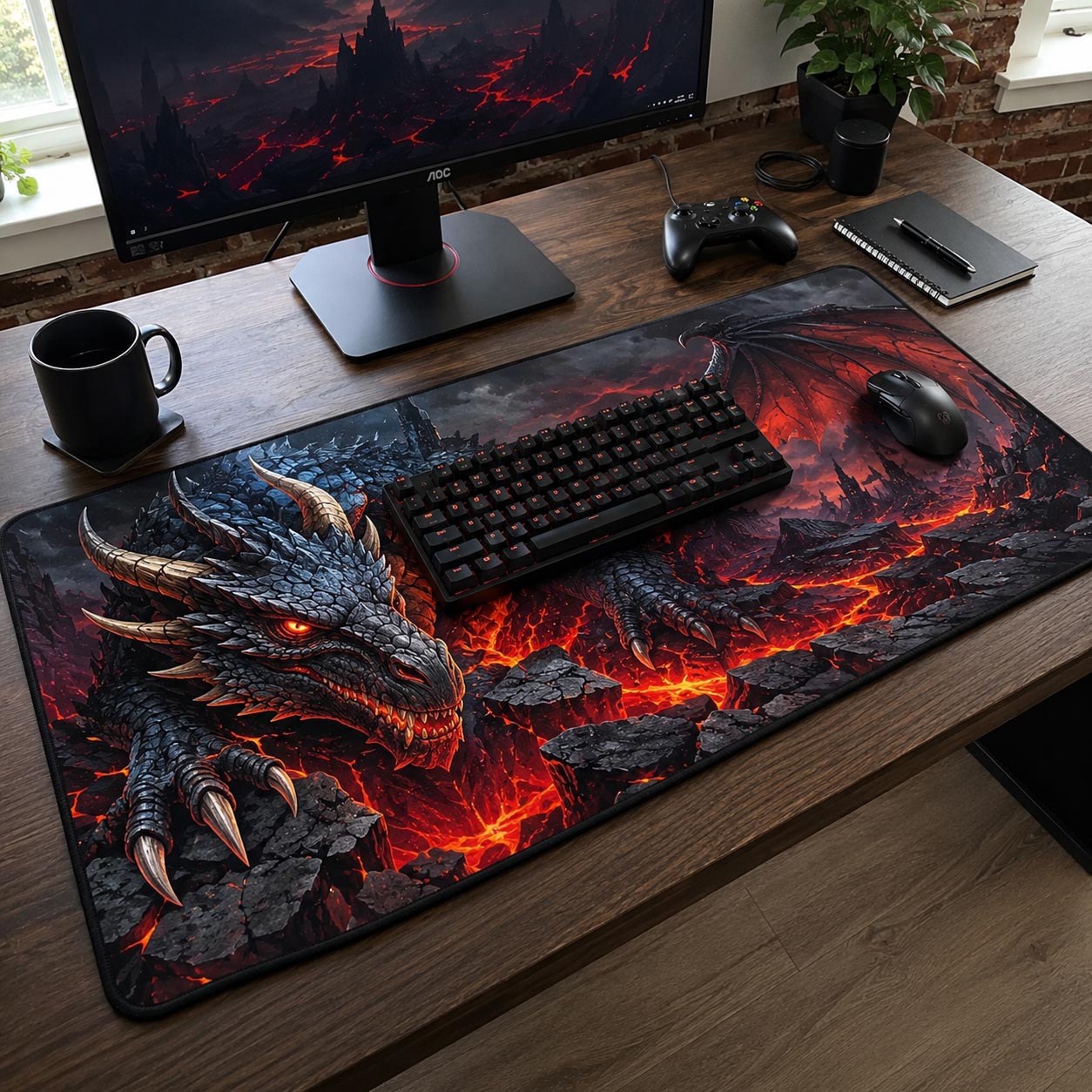 Fantasy Dragon Desk Mat GFTOMA13148