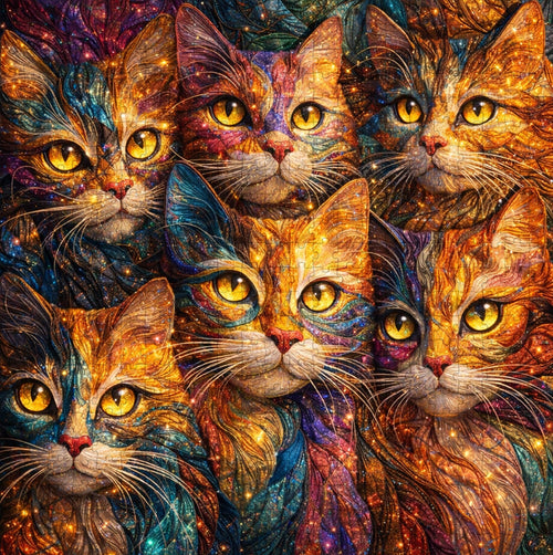Meow Bliss Jigsaw Puzzles GFTOMA9793