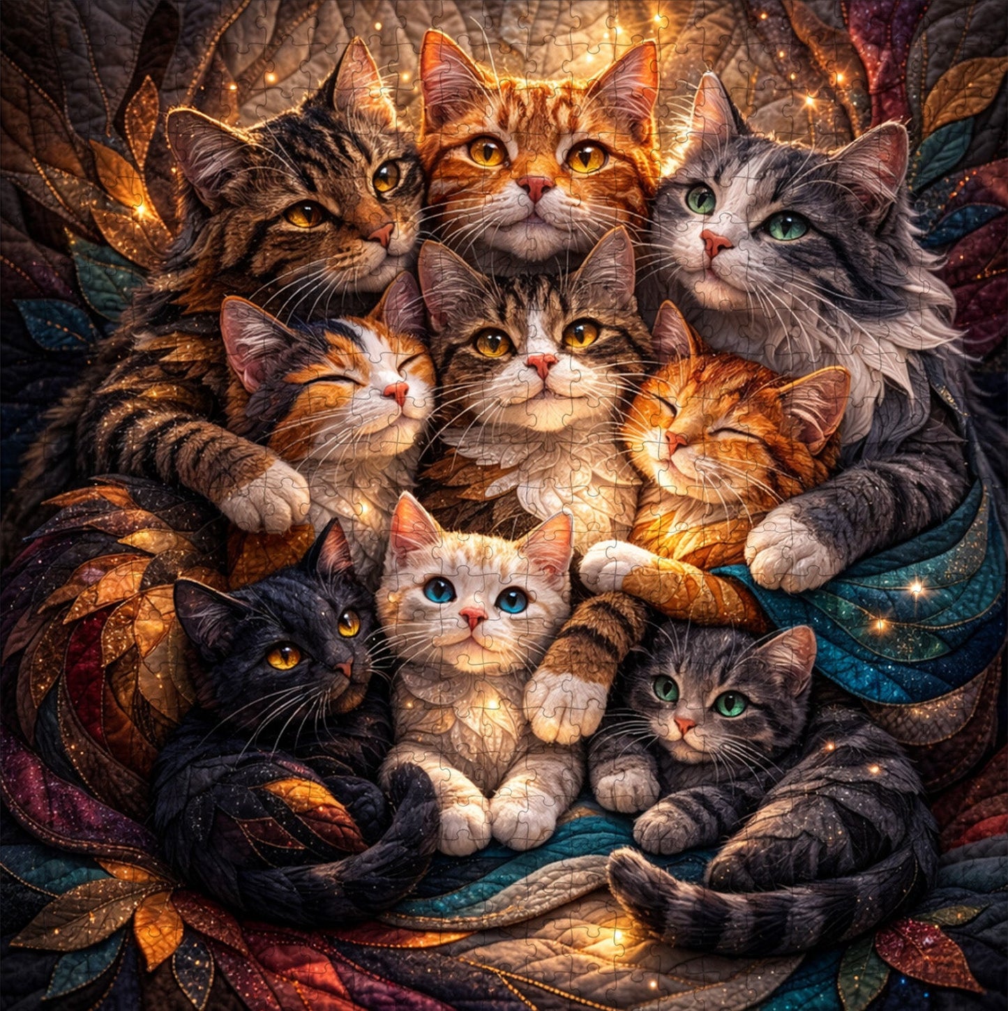 Kitty Vibes Jigsaw Puzzles GFTOMA9795