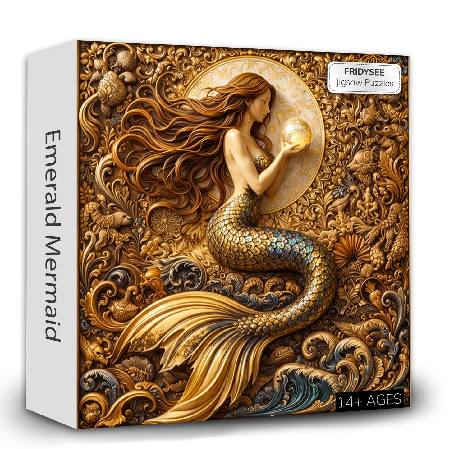 Emerald Mermaid Jigsaw Puzzles GFTOMA9977