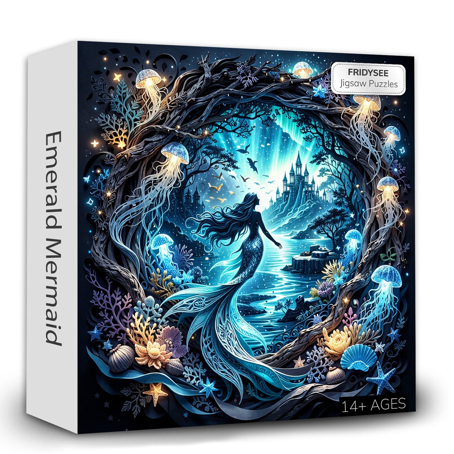 Emerald Mermaid Jigsaw Puzzles GFTOMA9979
