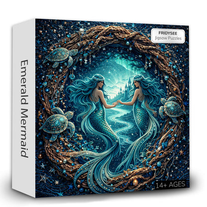 Emerald Mermaid Jigsaw Puzzles GFTOMA9980