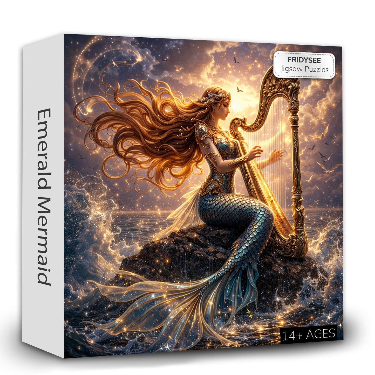 Emerald Mermaid Jigsaw Puzzles GFTOMA9981