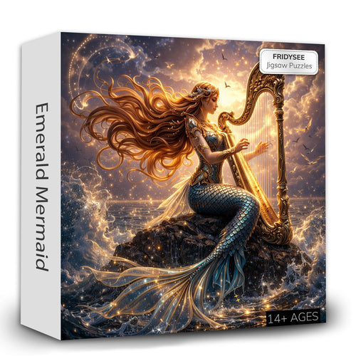 Emerald Mermaid Jigsaw Puzzles GFTOMA9981