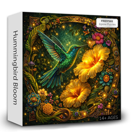 Hummingbird Bloom Jigsaw Puzzles GFTOMA9983
