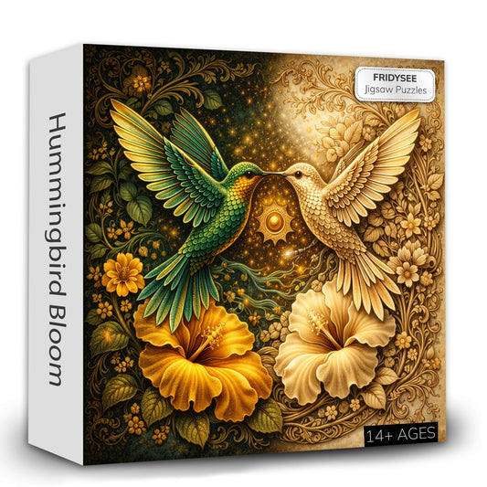 Hummingbird Bloom Jigsaw Puzzles GFTOMA9987
