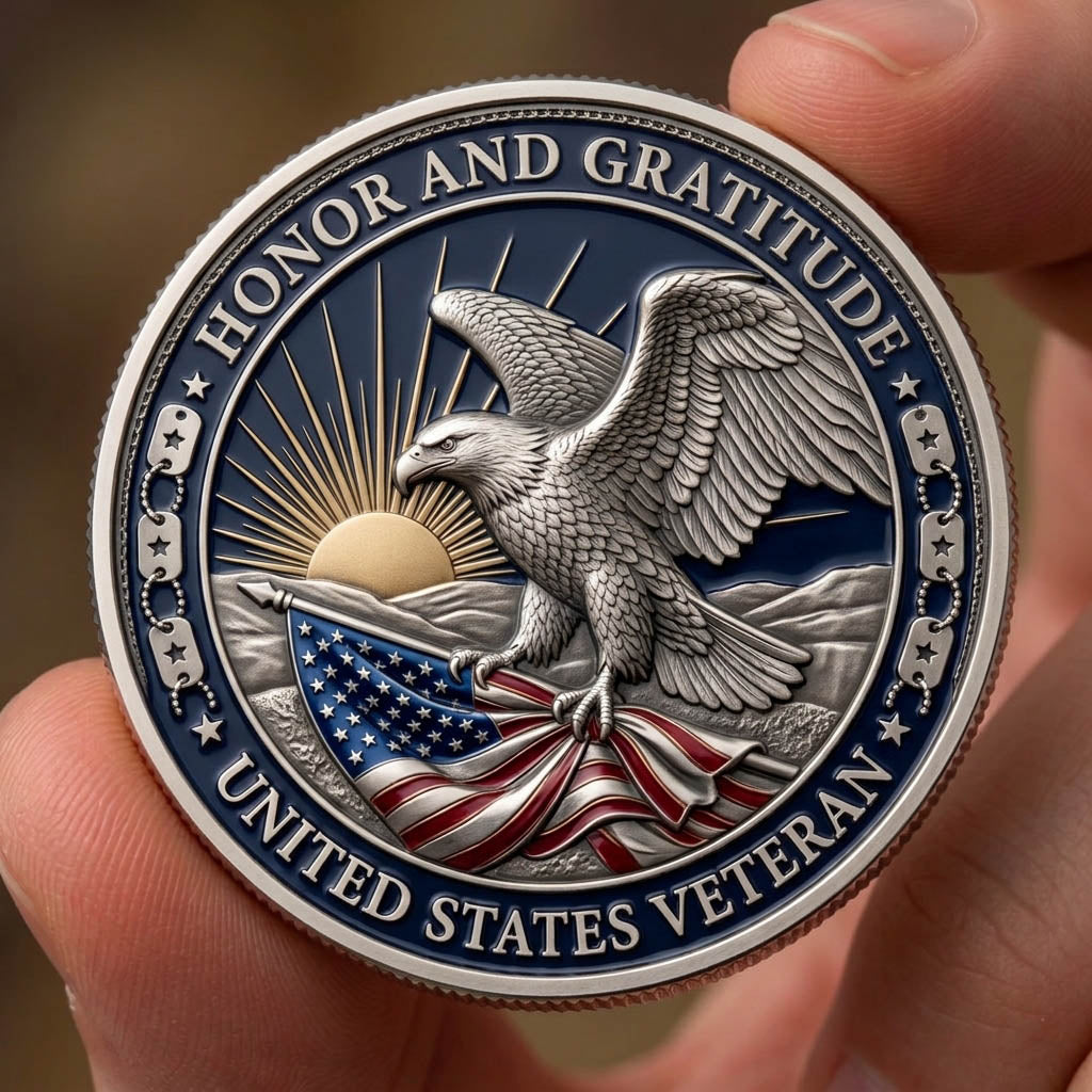 US Veteran Commemorative Coin GFTONMU1470