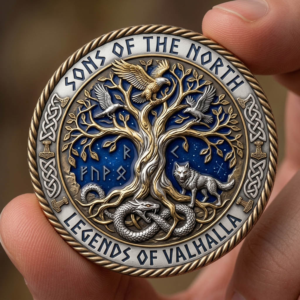 Viking Heritage Commemorative Coin GFTONMU1477