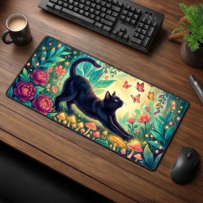 Black Cat Desk Mat GFTONMU1569