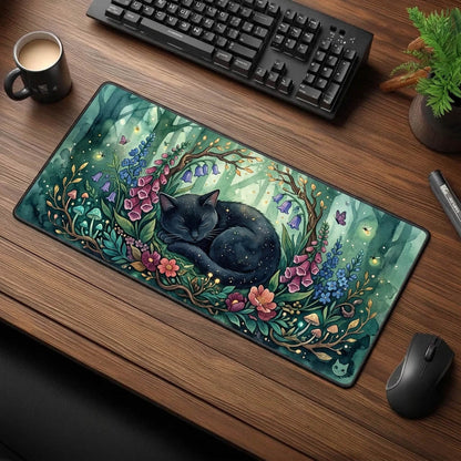 Black Cat Desk Mat GFTONMU1572