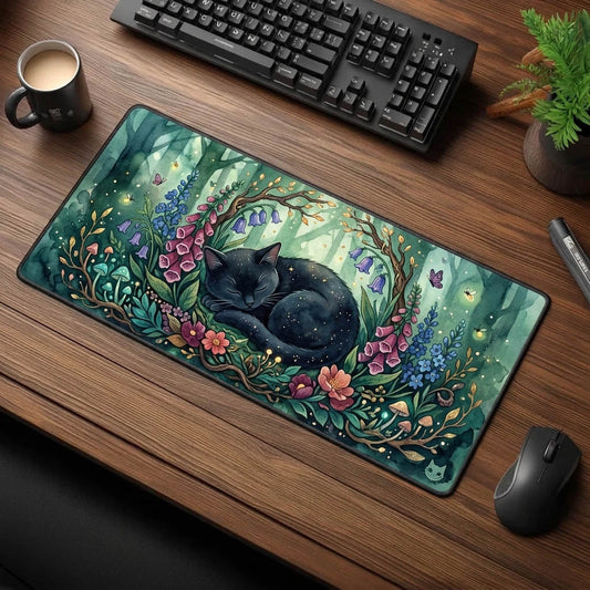 Black Cat Desk Mat GFTONMU1572