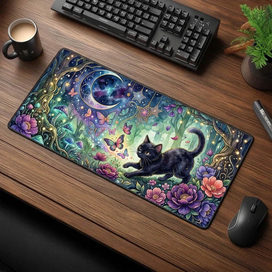 Black Cat Desk Mat GFTONMU1573