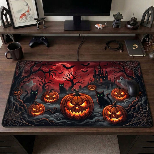 Haunted Halloween Desk Mat GFTONMU1679