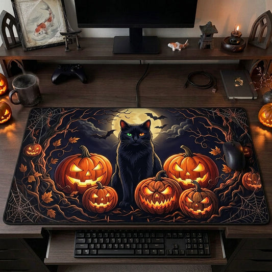Haunted Halloween Desk Mat GFTONMU1681