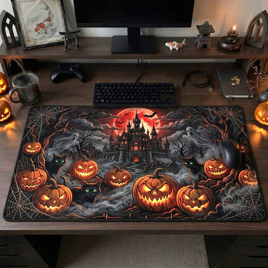 Haunted Halloween Desk Mat GFTONMU1682