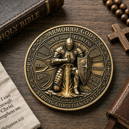Full Armor Of God Commemorative Coin GFTOPND1110