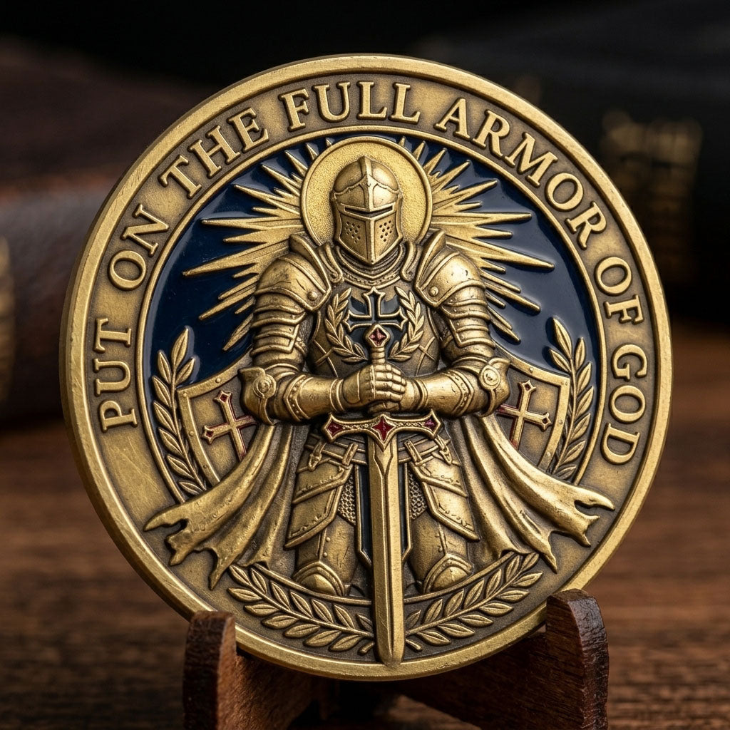 Full Armor Of God Commemorative Coin GFTOPND1118