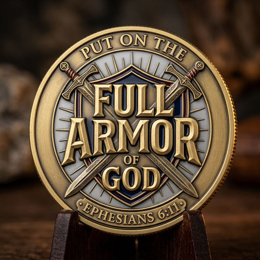 Full Armor Of God Commemorative Coin GFTOPND1119