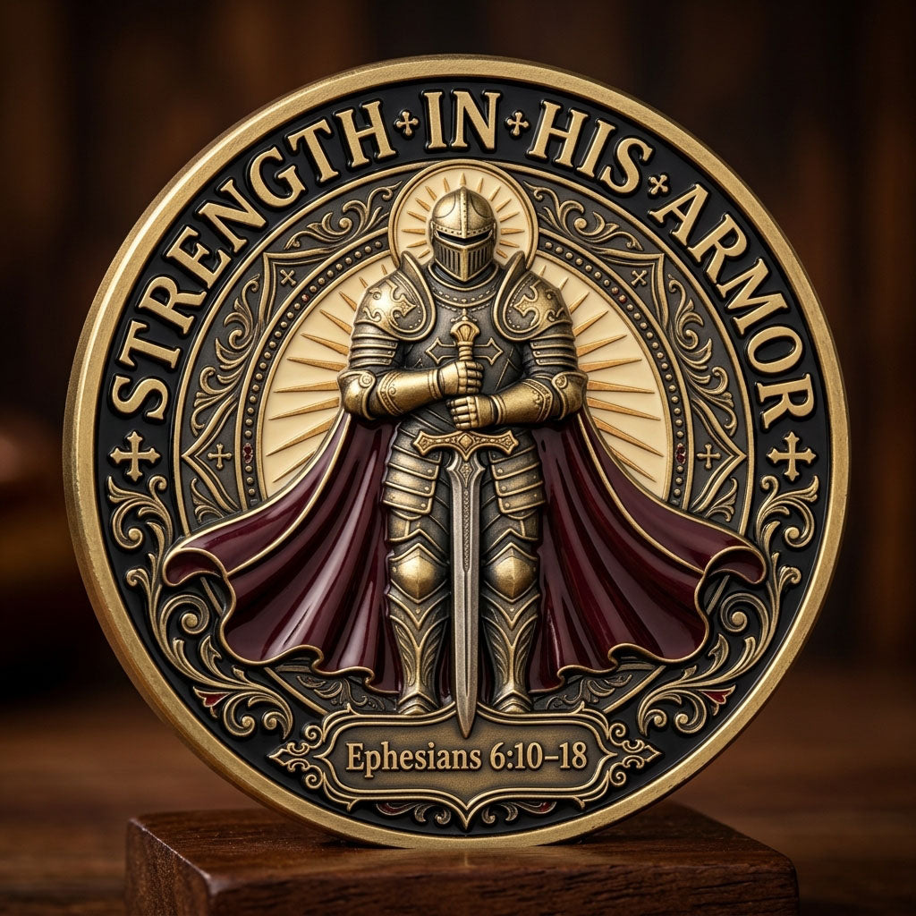 Strength In His Armor Commemorative Coin GFTOPND1120