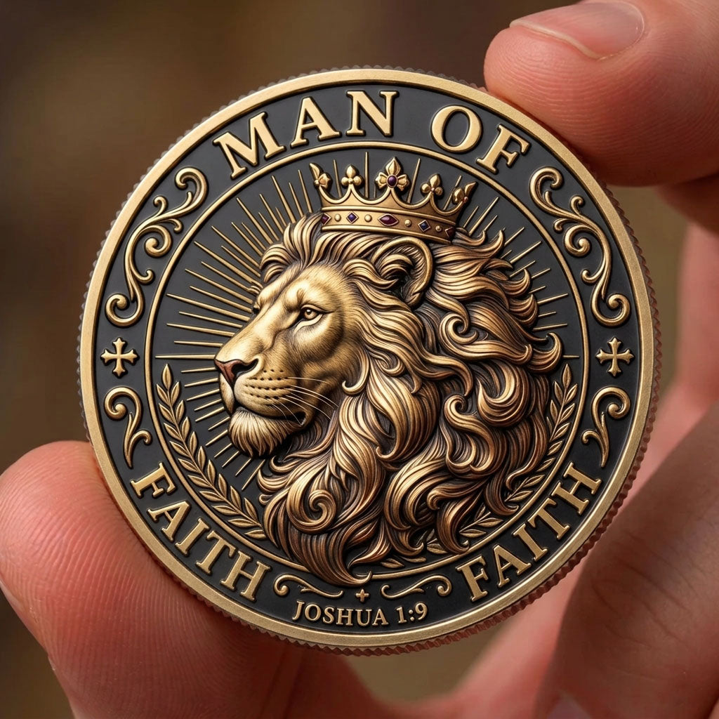 Man Of Faith Commemorative Coin GFTOPND1149