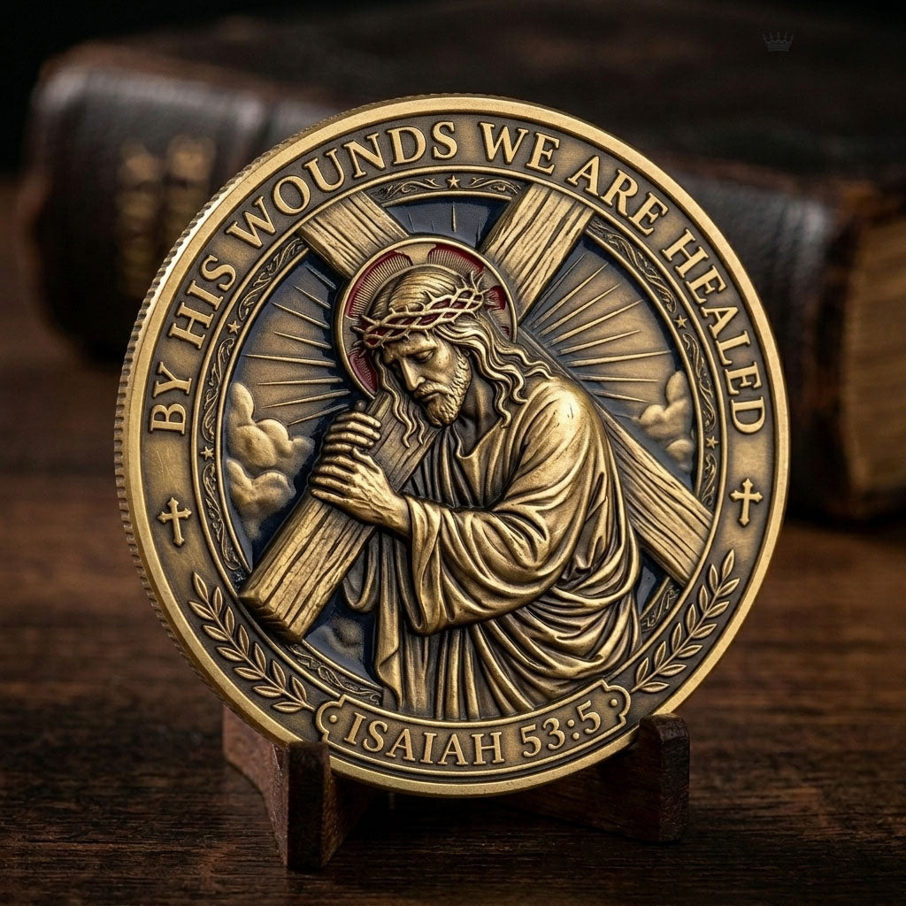 Jesus Carrying Cross Commemorative Coin GFTOPND1150