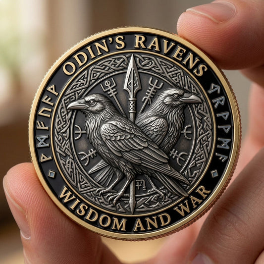 Odin Ravens Commemorative Coin GFTOPND1177