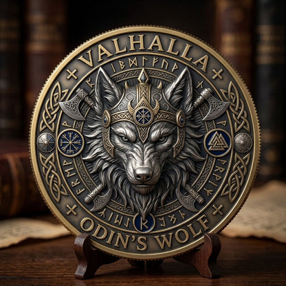 Odin Wolf Commemorative Coin GFTOPND1178