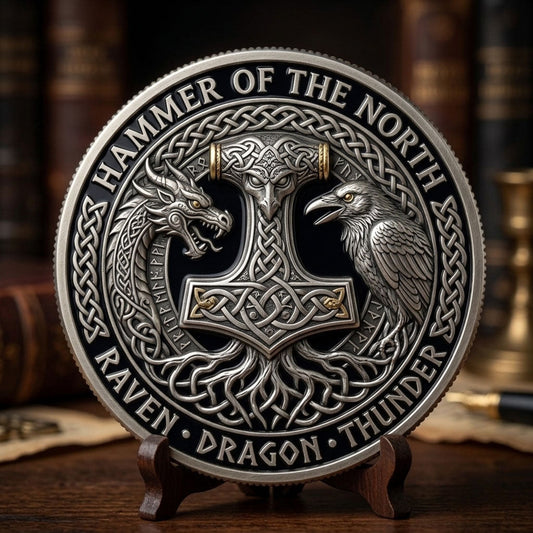 Viking Mjolnir Commemorative Coin GFTOPND1179