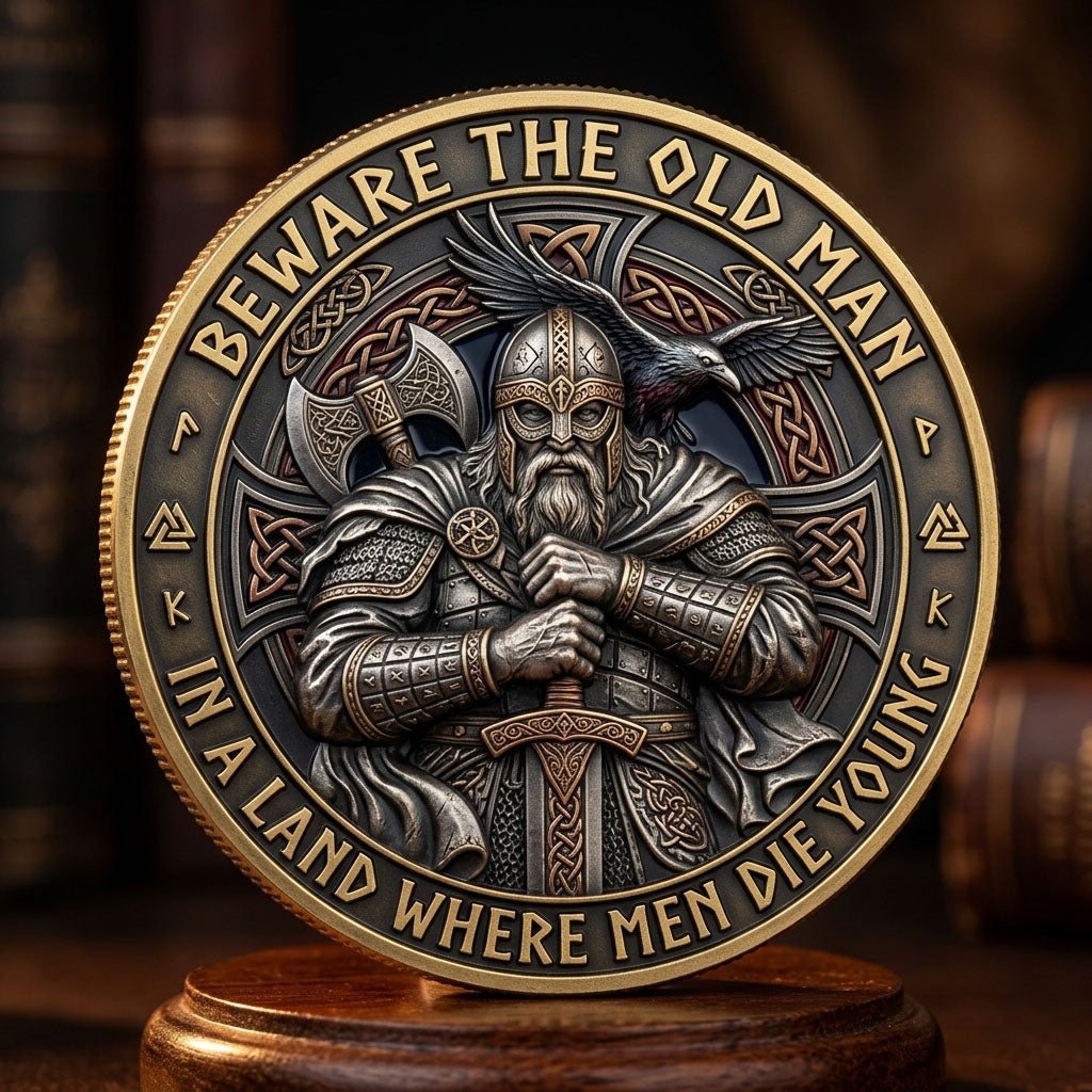 Beware Old Man Commemorative Coin GFTOPND1180