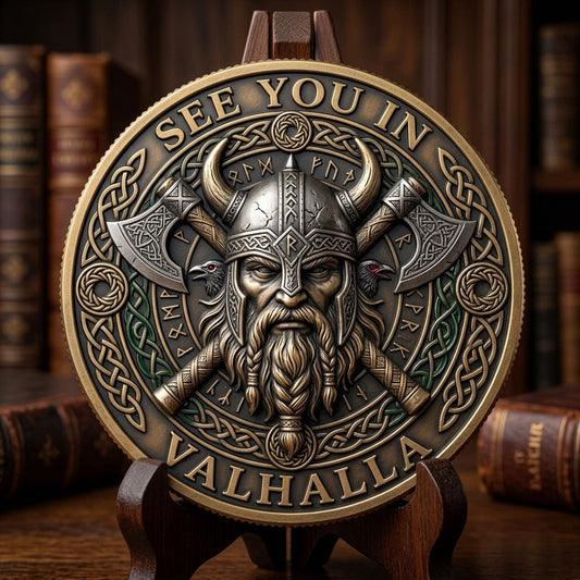 See You In Valhalla Commemorative Coin GFTOPND1185
