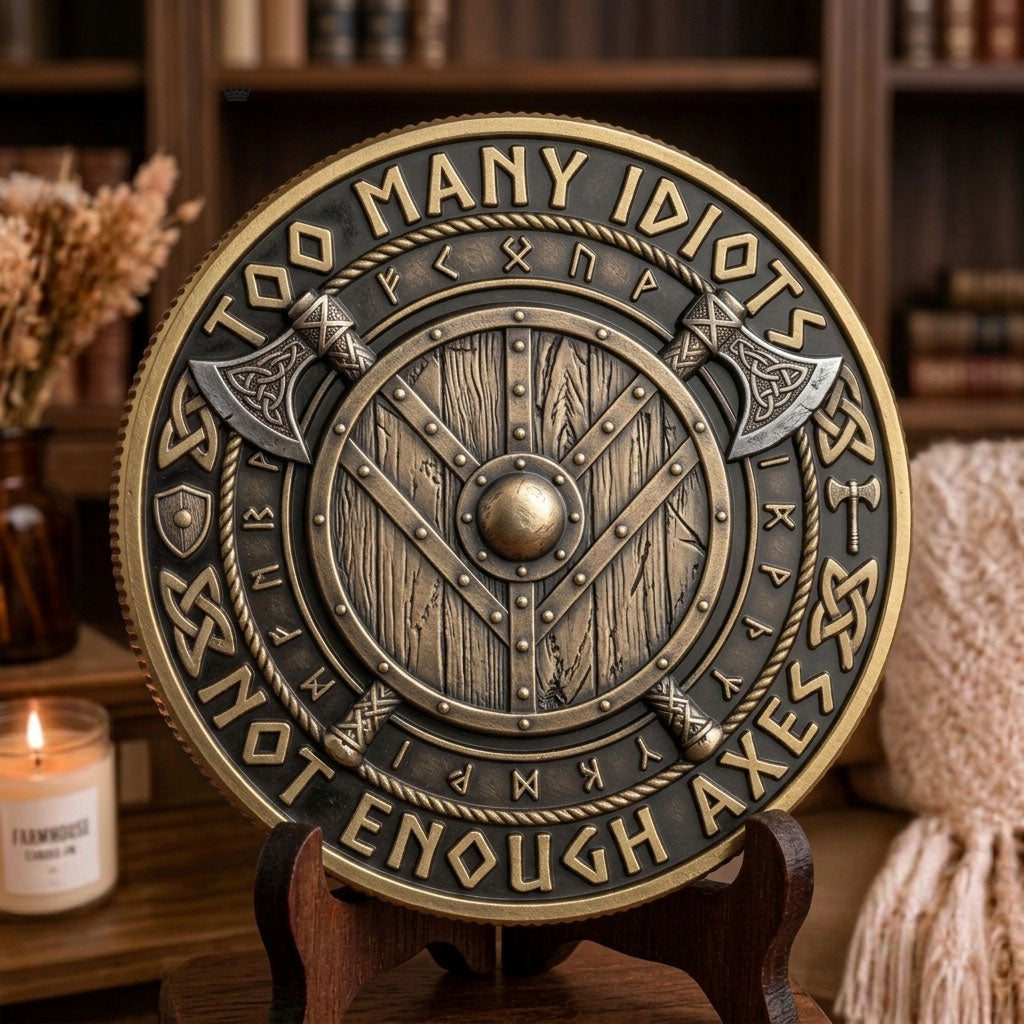 Not Enough Axes Commemorative Coin GFTOPND1187