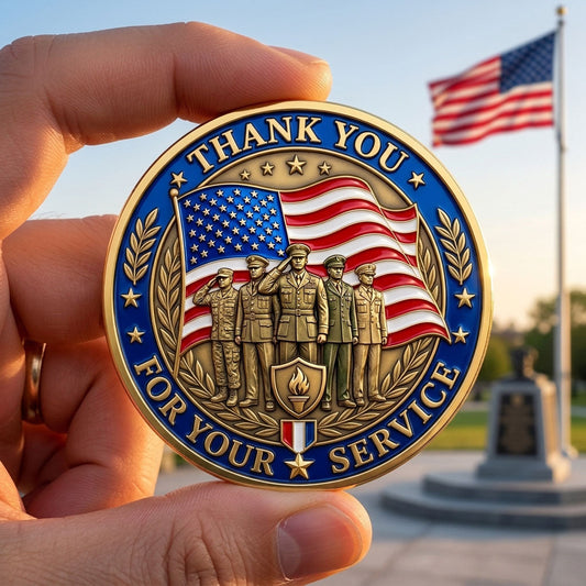 US Veteran Commemorative Coin GFTOPND1243